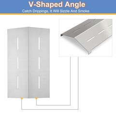 Grill Heat Plate for Smoke Hollow SST18L, SH19030819, and More Models