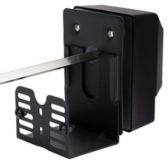 Onlyfire Universal BBQ Grill 3 Inch Slide Rotisserie Motor Bracket Black