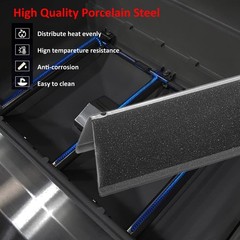 7636 Flavorizer Bars for Weber Spirit 300 II 300 & GS4 Spirit II 300 Series, …