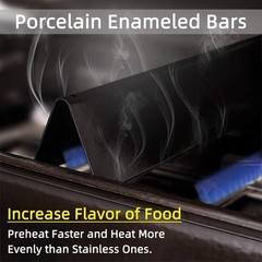 X Home 15.3″ Flavorizer Bars for Weber Spirit I II 200 E/S210 E/S220 3-Pack