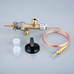 Gas Control Valve with Thermocouple 600mm Knob Switch Grill Heater Fire Pit