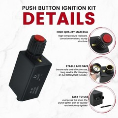 Electronic Push Button Ignition Kit Patio Heater Parts with 20 inch 500 mm Ig…