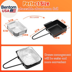 Grill Drip Pan for Home Depot Nexgrill 720-0830H 720-0830D 720-0896, Grease Catc