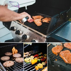 Heavy-Duty Cooking Grates for Chargriller Gas Grills – 3 Pack, 19 3/4” x 6 3/4”