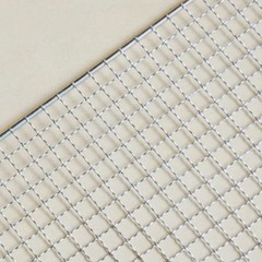 Stainless Steel BBQ Grill Grates Replacement, Mesh 11.8 x 17.7 in, Silver