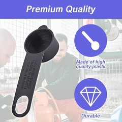 Economical 5-Pack Propane Dust Caps – 1.32” Inner Diameter for Thread Protection