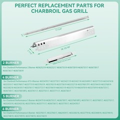 Grill Replacement Parts for Charbroil Performance 2 Burner 463625217 46362521…