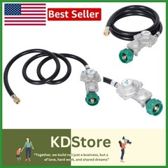 Best 5FT Propane Regulator with Hose – Reliable Flow for Generators & Grills