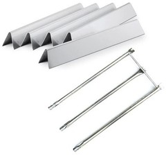 Parts Kit Replacement For Weber Genesis Silver Gold Grill Burner Heat Plate