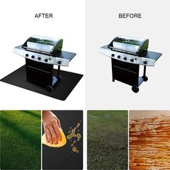 Fiberglass Fireproof Mats for Charcoal Electric Gas Grills Outdoor Safety