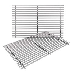 2 Pack 19.5in Stainless Steel Cooking Grates Fits Weber Genesis 300 E-310 7528