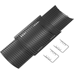 Adjustable Charcoal Grill Ash Pan Fits Chargriller Charbroil Royal Gourmet New
