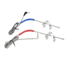 2Pcs Food-Grade Stainless Steel Meat Probe Kit Temperature Probes Replace Parts