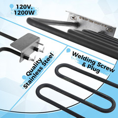 1200 Watts Smoker Heating Element Kit Replacement for Masterbuilt 40″ Digital El