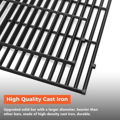 17.5″ Grill Grates for Weber Spirit 300/400 and Spirit II E/S-310 E/S-320 Genesi