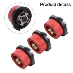 Lightweight Gas Adapter Set for Camping Stove 3 PCS for Butane Isobutane