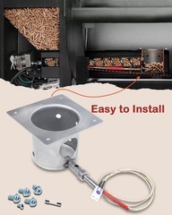 Fire Burn Pot and Igniter Kit for Traeger/Pit Boss Grills, Easy Install