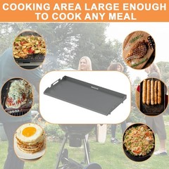 Upgraded Griddle Replacement for 36″ Blackstone Griddle Parts w/Rear Grease