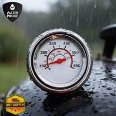 TAILGRILLER 3″ Grill Temp Gauge Char-Broil Replacement