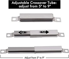 Kenmore 6 Burner Gas Grill Replacement Burner Tube Heat Plate Kit
