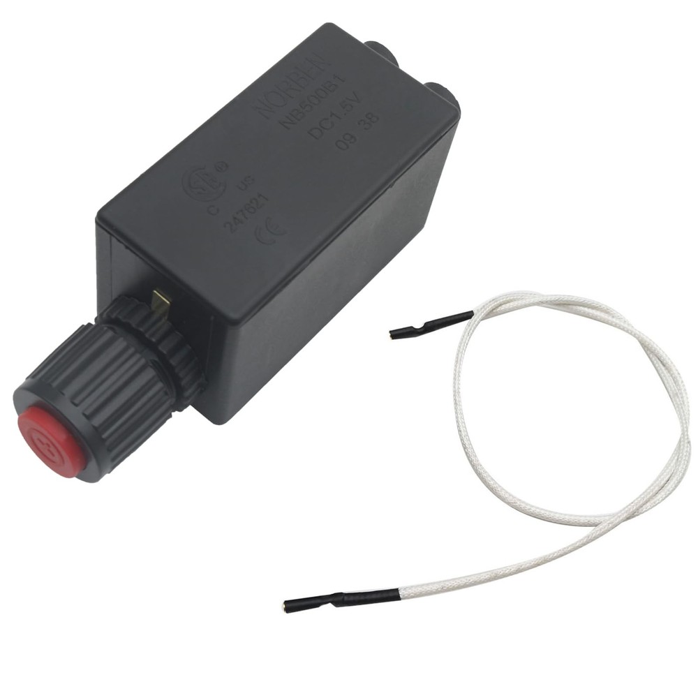 Electronic Push Button Pulse Igniter with Wire for Patio Heaters Gas Firepits