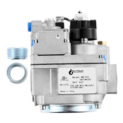 Gas Fryer Repair Parts 700 Series Millivolt Gas Valve For Robershaw 700-506