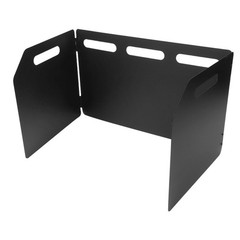 Windproof Plate for Camping Stoves Energy Efficient Design for Outdoor Cooking