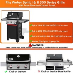 Spirit e310 7636 Flavorizer Bars & 69787 Grill Burner for Weber Spirit and Sp…