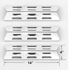 Replacement Heat Plate for 720-0745,SSS3416TB,SSS3416TCS,GSF2616A Gas Models-3Pk