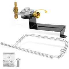 80476 Valve 80476 Gas Regulator 69956 Burner Tube, Yellow/black/silver