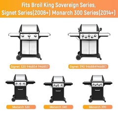 Grill Replacement Parts for Broil King Signet 320, 9468-54, 9865-54, 9468-54,