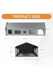 Heat Manifold Replacement (Base Not Included) for Masterbuilt Gravity Series 800