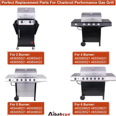 Grill Replacement Parts for Charbroil Performance 4 Burner 463365021 463350521 4