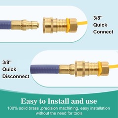 10FT Hose & Quick Connect for Blackstone 28″ & 36″ Griddles