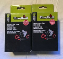 New CHAR-BROIL Universal Electronic Ignition Module & Dual Spark Piezo Ignitor