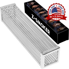 Tubo De Humo Ahumador De Pellets Para Parrilla Gas Electrica Parrillas De Carbon