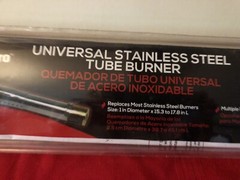 NEW UNIVERSAL STAINLESS STEEL REPLACEMENT TUBE BURNER FOR GRILLS #812-7234-S2