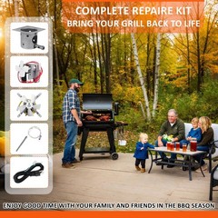 Complete Replacement Parts Kit for Wood Pellet Grills – Auger Motor, Induction F