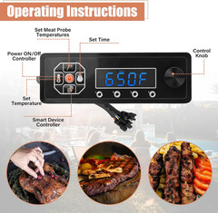 Digital WIFI Control Panel Controller Replacement for Masterbuilt 710 Digital El