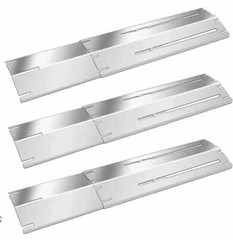 Universal Adjustable Stainless Steel 3 Pack Heat Plate Burner Replacement Part