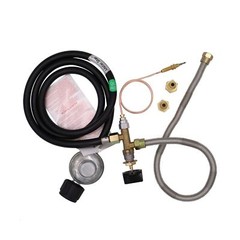 Meter Star Propane Fire Pit/Fireplace Parts Gas Control Valve System Regulato…