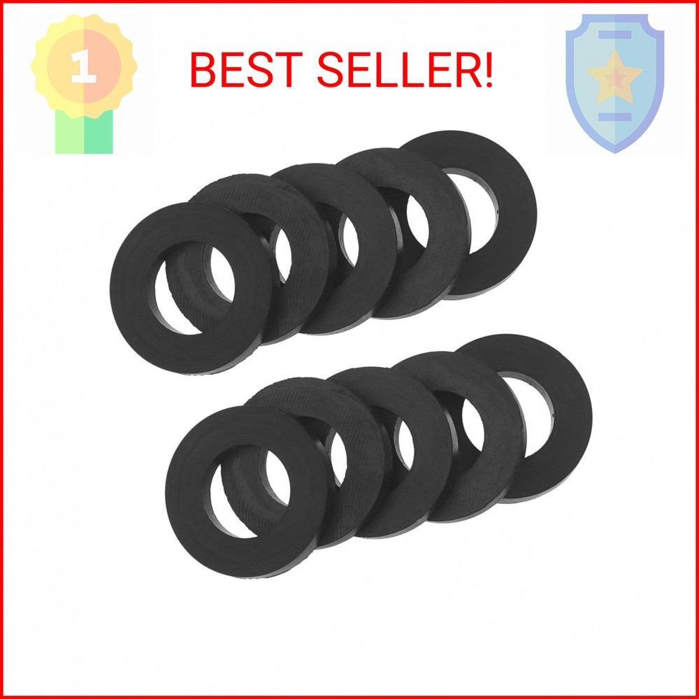 Propane Gas Adapter O-Rings, 10Pcs Propane Tank Gasket, Soft Rubber O-ring (OD.