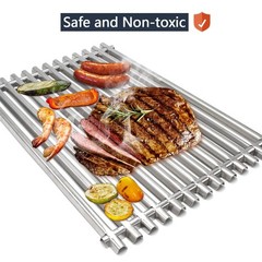 304 Stainless Steel Grill Grates Replacement for Weber Genesis & Spirit 200/500,