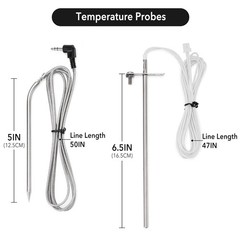 Controlador, repuestos para parrillas de pellets con sensor de temperatura