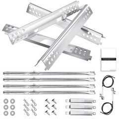 Hisencn Grill Replacement Parts for Charbroil Performance 4 pack, silver