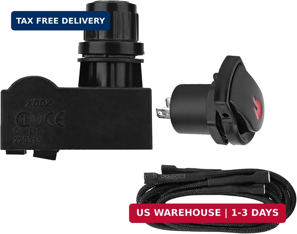 BBQ Future 4 Outlets Igniter with Electronic Ignition Button for Charbroil Ignit