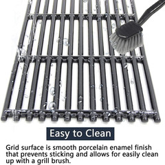 17 Inch Porcelain Coated Cast Iron Grates for Charbroil Commercial Tru Infrared