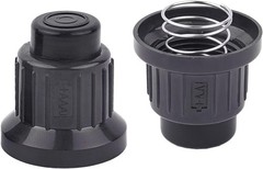 High-Quality Black AAA Igniter Caps with Springs for Reliable BBQ Functionality