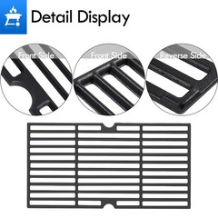 Grillflame 463347519 463347017 Grill Grates for 18″ x 25″ in total, Black