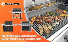 66089/66097, SUS304 Steel For Grates Weber Genesis II E-410 E-440 🌟